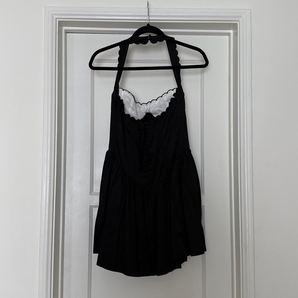 For Love And Lemons Tea Time Poplin Bustier Mini Dress - Picture 7 of 7